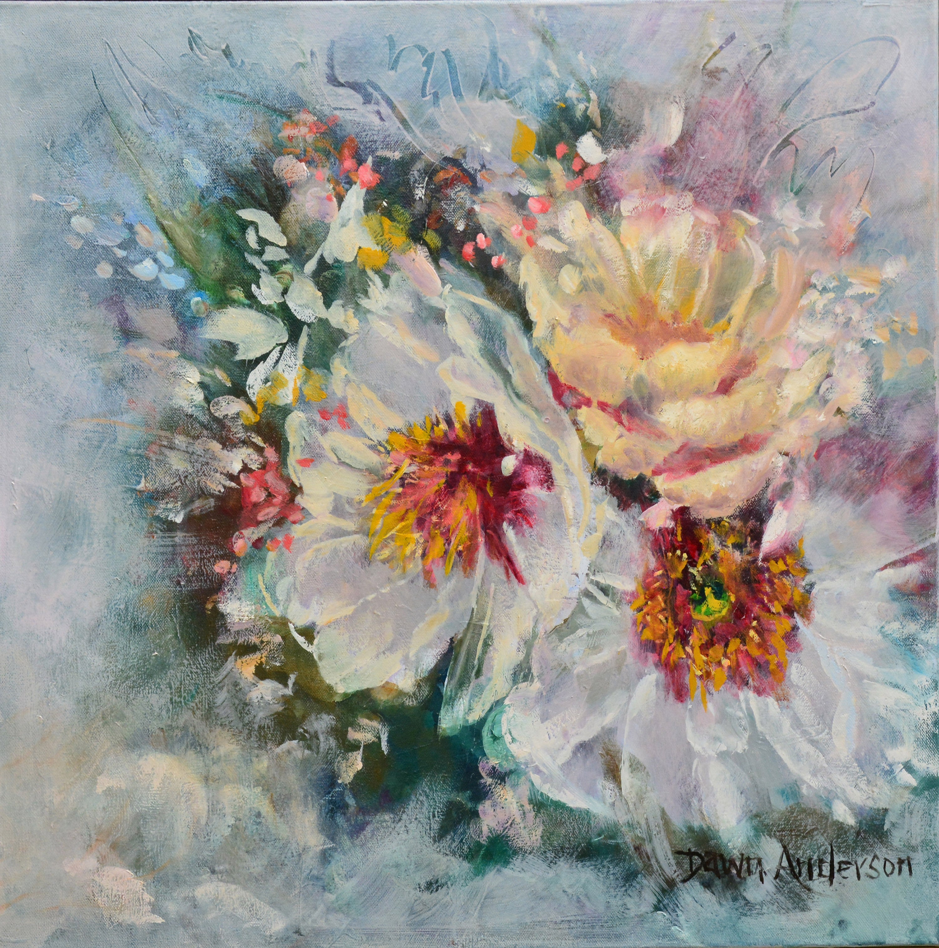 Soft Floral Bloom - Print